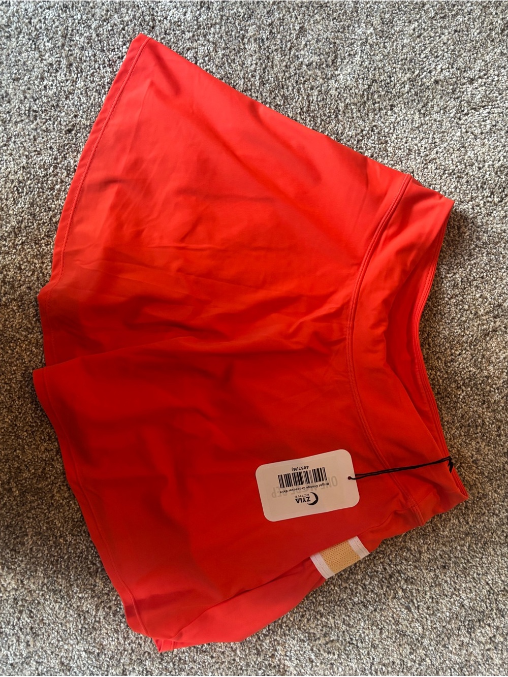 ZYIA Red Midi Skirt